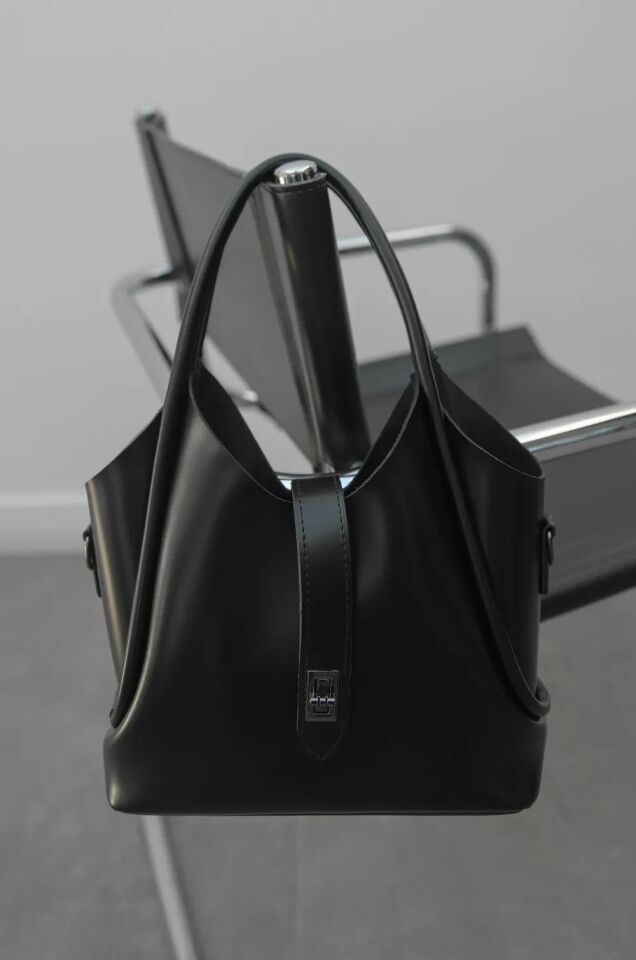 Valise Omuz Çantası Siyah