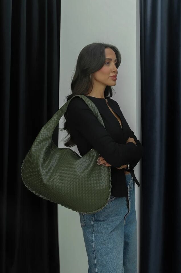 Abel El ve Omuz Çantası Yeşil