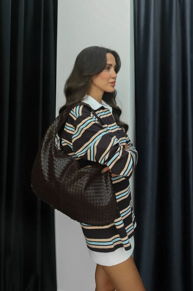 Abel El ve Omuz Çantası Kahverengi