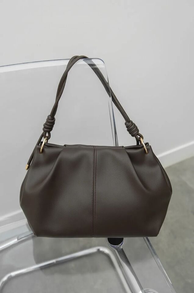 Grande El ve Omuz Çantası Kahverengi