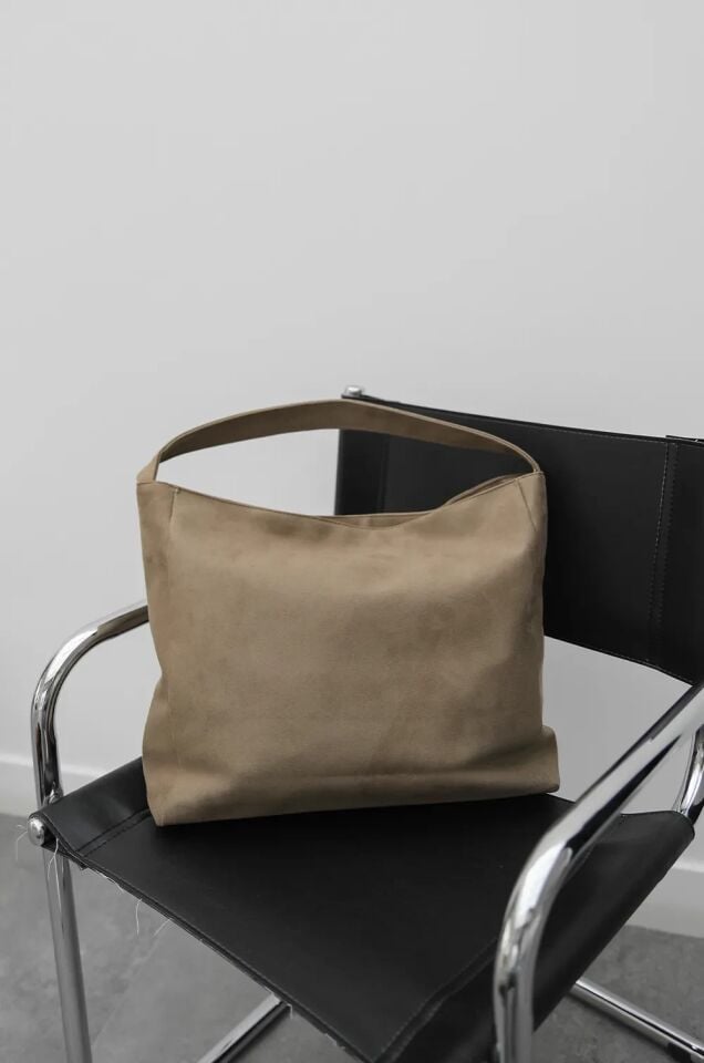 Rosso El ve Omuz Çantası Vizon