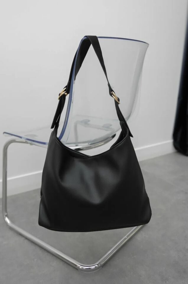 Pıno El ve Omuz Çantası Siyah