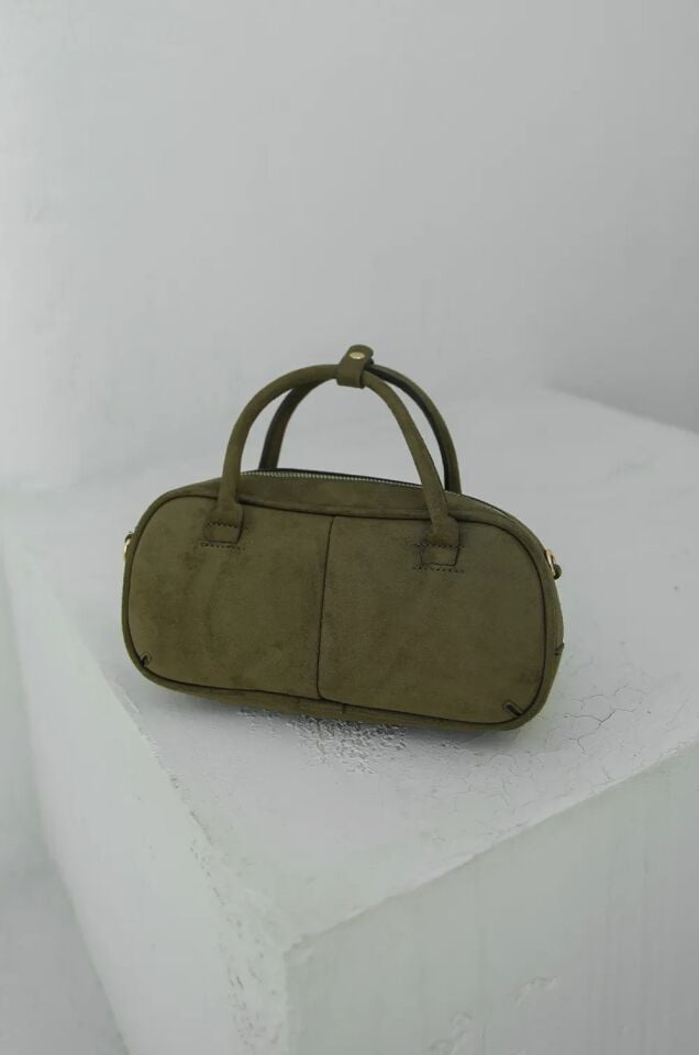 Grazıa El ve Omuz Çantası Haki