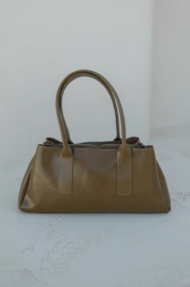 Orıga El ve Omuz Çantası Yağ Yeşili