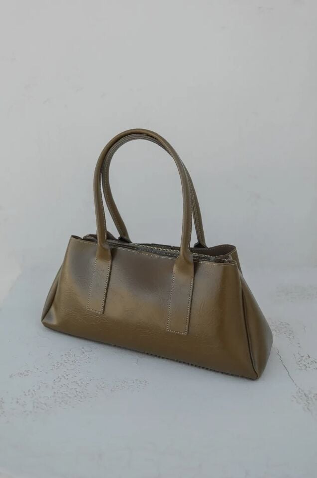 Orıga El ve Omuz Çantası Yağ Yeşili