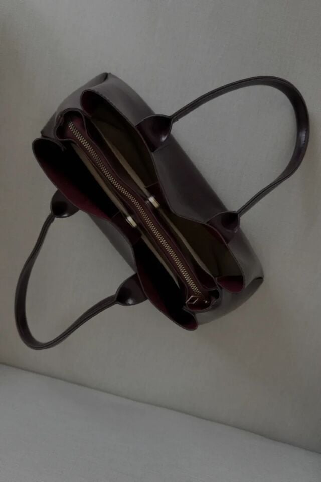 Orıga El ve Omuz Çantası Bordo