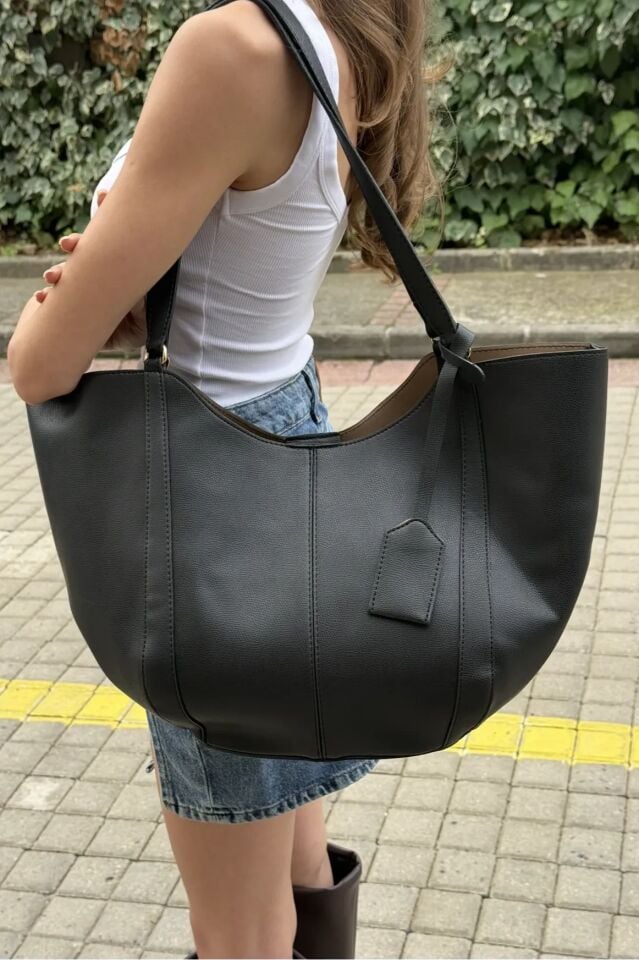 Lırıo El ve Omuz Çantası Siyah