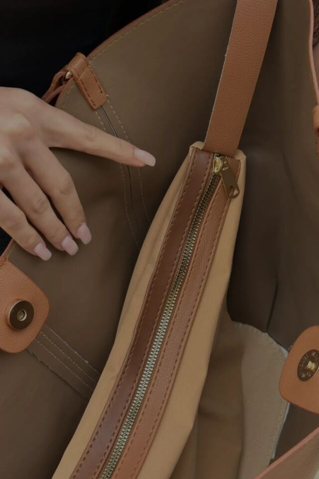 Lırıo El ve Omuz Çantası Taba