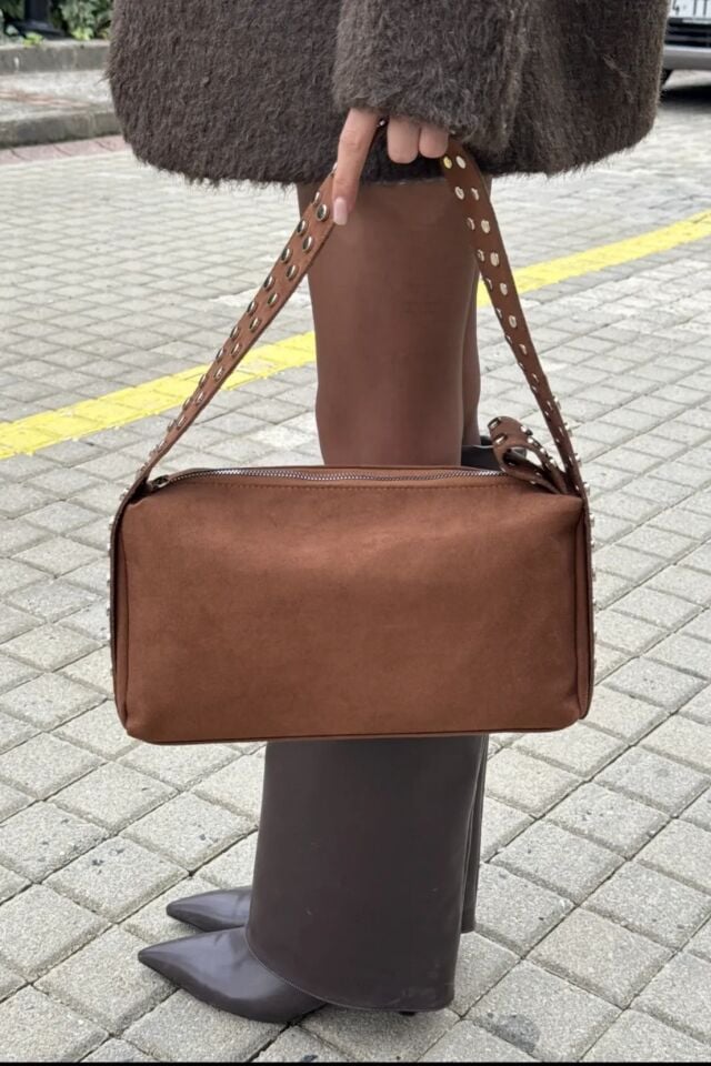 Gelo El ve Omuz Çantası Taba