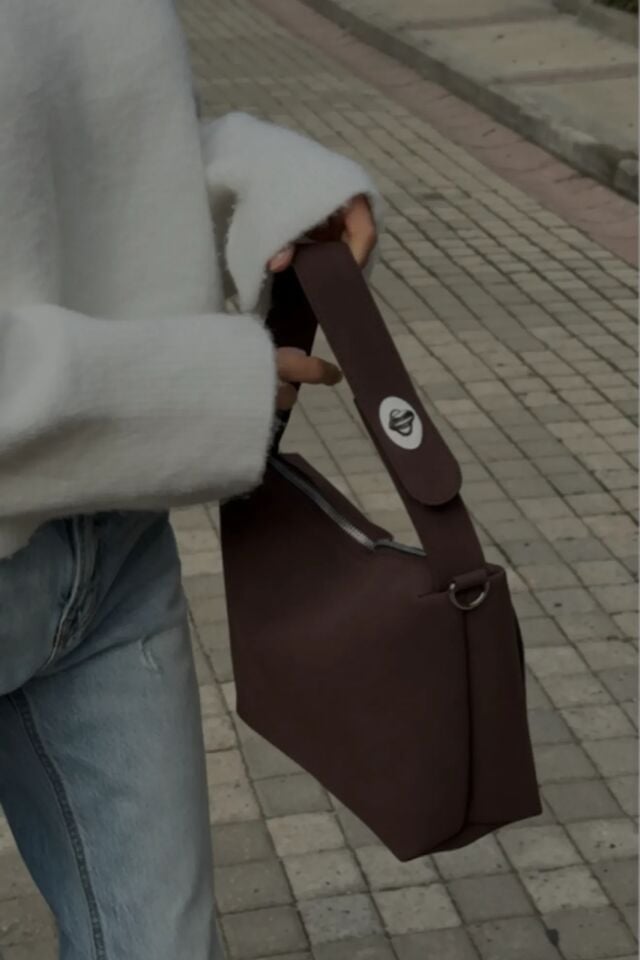 Sera El ve Omuz Çantası Kahverengi