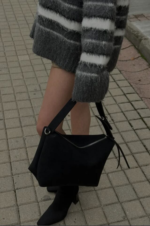 Sera El ve Omuz Çantası Siyah