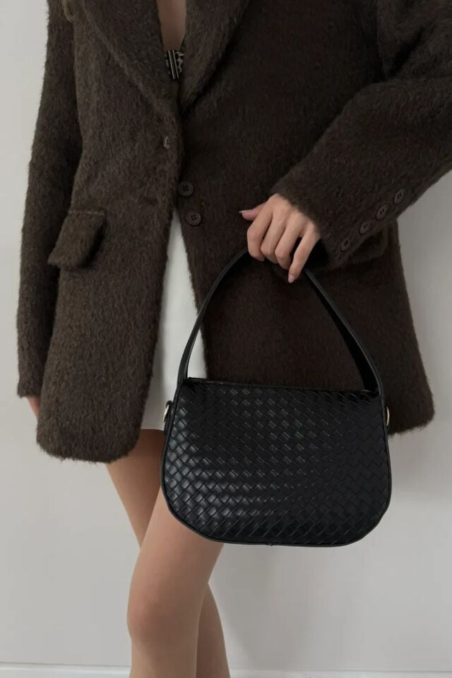 Leve El ve Omuz Çantası Siyah