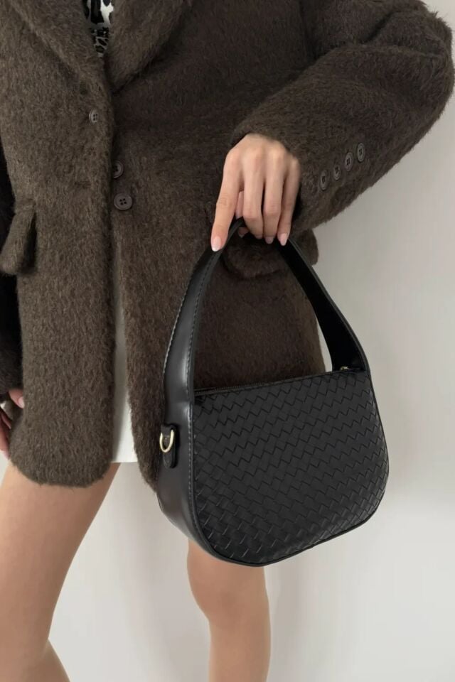 Leve El ve Omuz Çantası Siyah