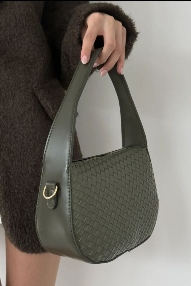 Leve El ve Omuz Çantası Haki