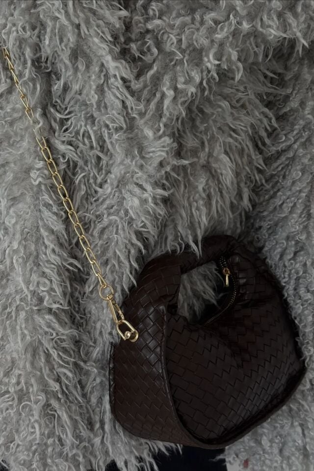 Blıss El ve Omuz Çantası Kahverengi