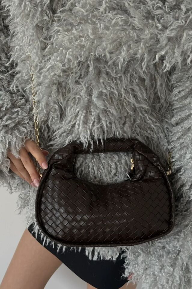 Blıss El ve Omuz Çantası Kahverengi