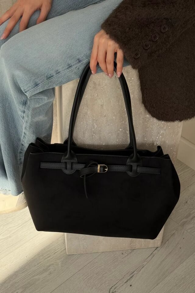 Ivy El ve Omuz Çantası Siyah