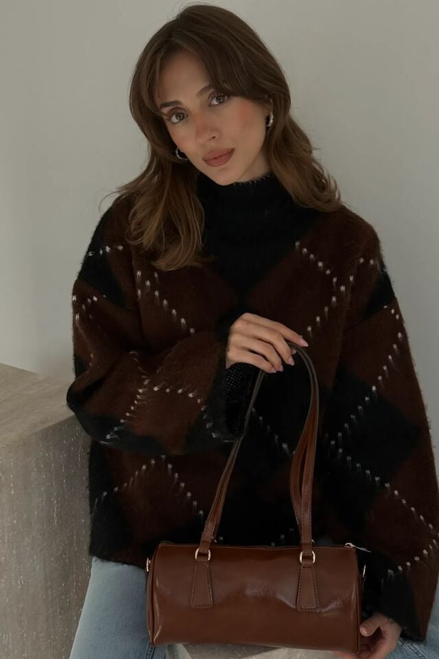 Bene El ve Omuz Çantası Taba