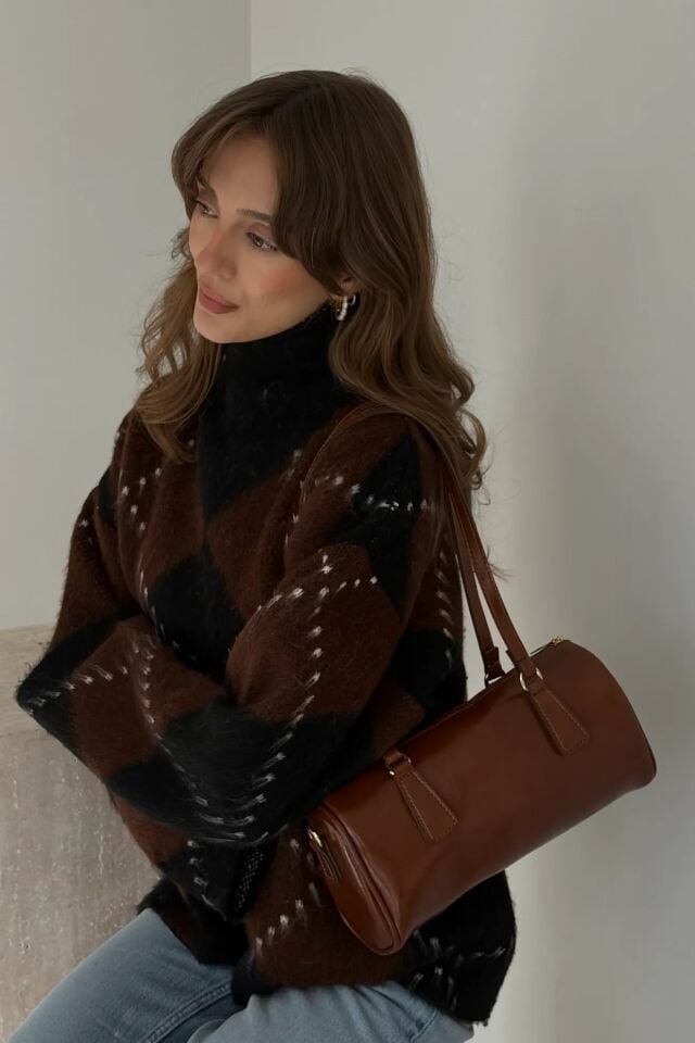 Bene El ve Omuz Çantası Taba