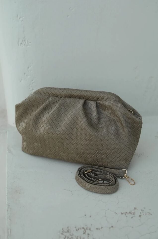 Nia Süet El ve Omuz Çantası Vizon