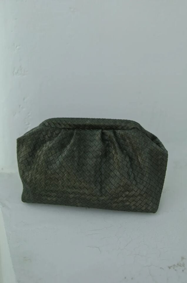 Nia Süet El ve Omuz Çantası Haki