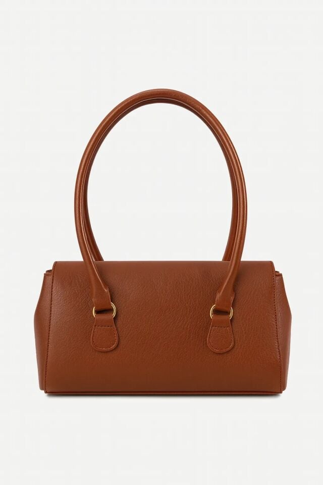 Pia El ve Omuz Çantası Taba