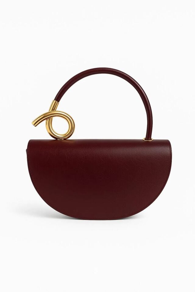 Bold El ve Omuz Çantası Bordo