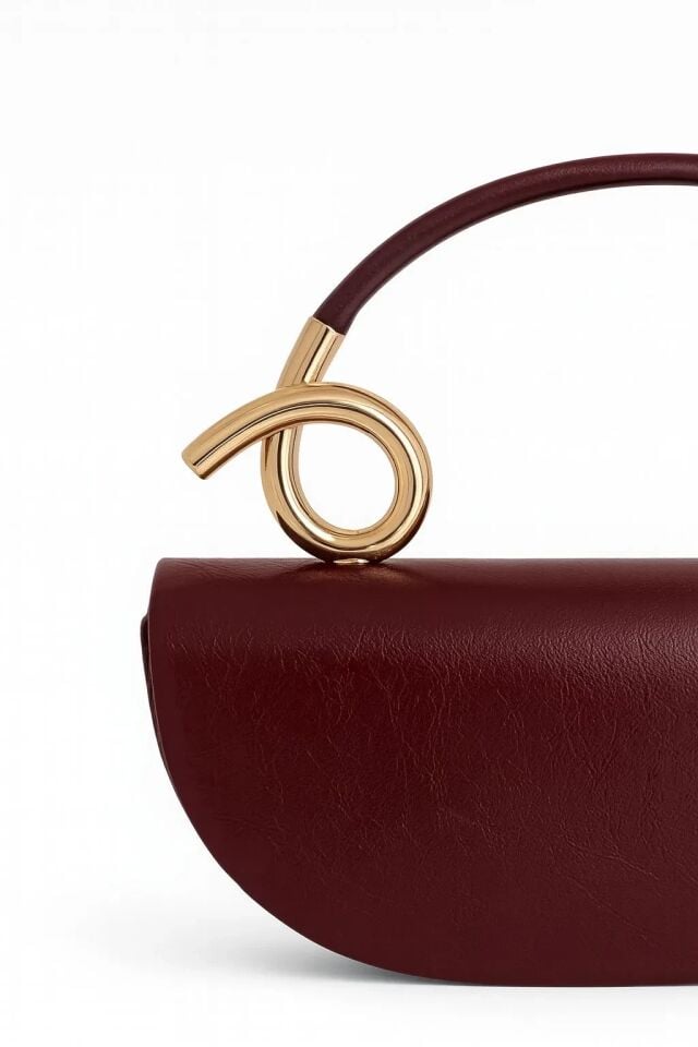 Bold El ve Omuz Çantası Bordo