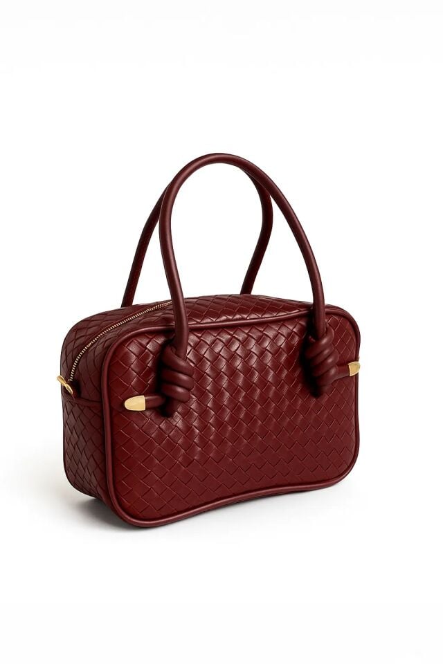 Viva El ve Omuz Çantası Viva Bordo El ve Omuz Çantası