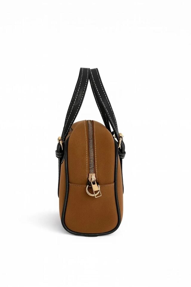 Dos El ve Omuz Çantası Taba