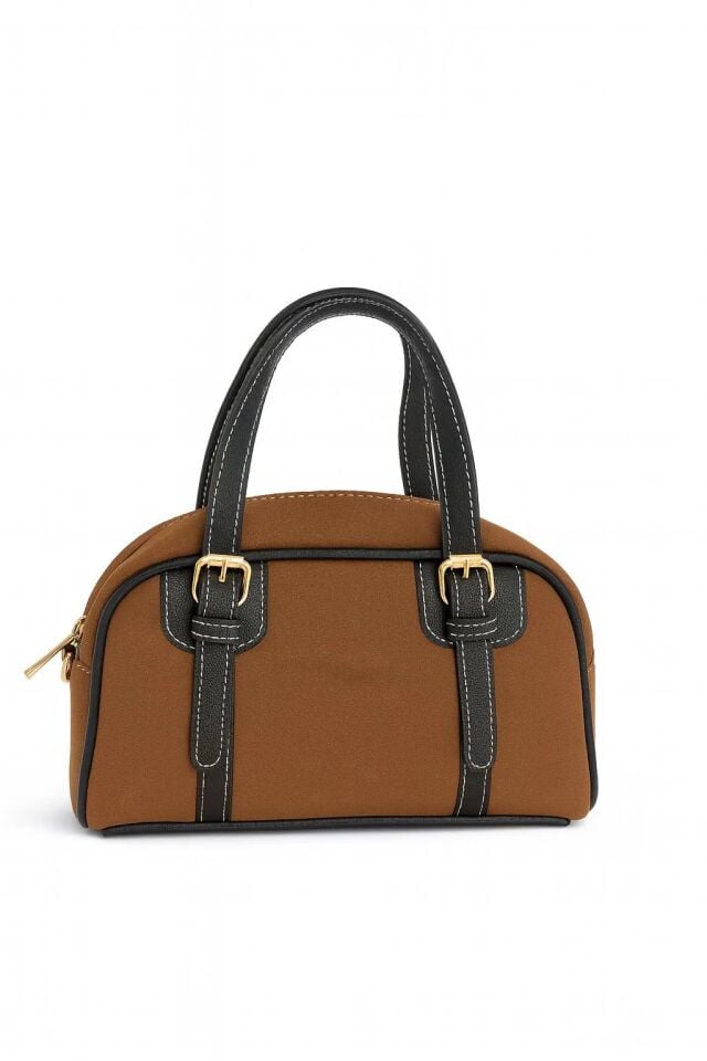 Dos El ve Omuz Çantası Taba