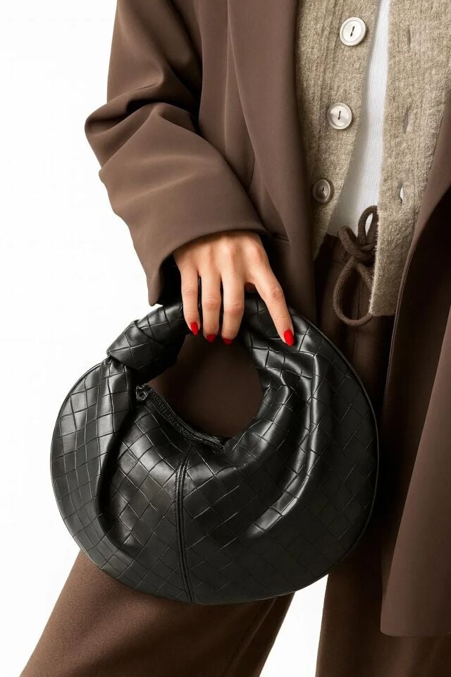 Rio El ve Omuz Çantası Siyah