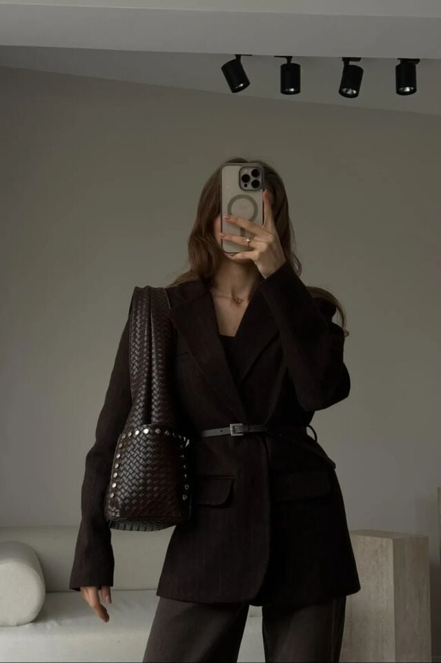 Joy Kahverengi El ve Omuz Çantası