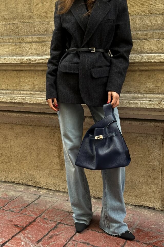 Vero El ve Omuz Çantası Lacivert