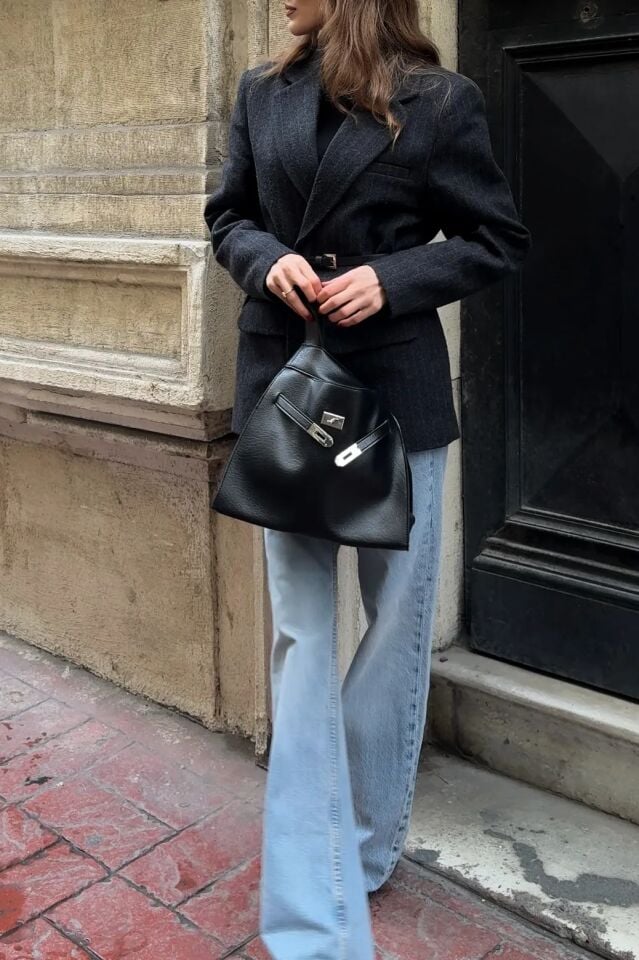 Vero El ve Omuz Çantası Siyah