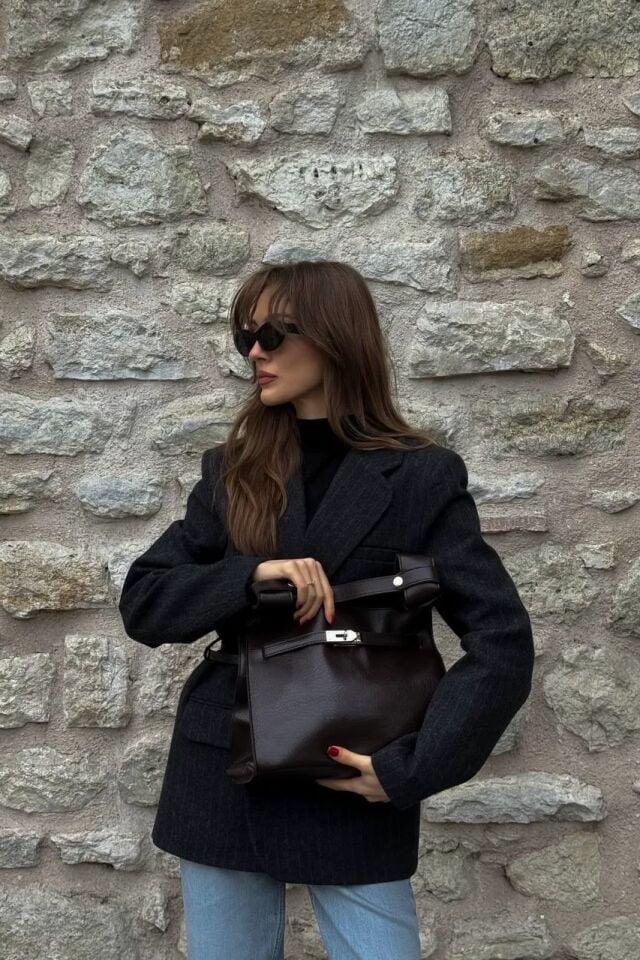 Vero El ve Omuz Çantası Kahverengi