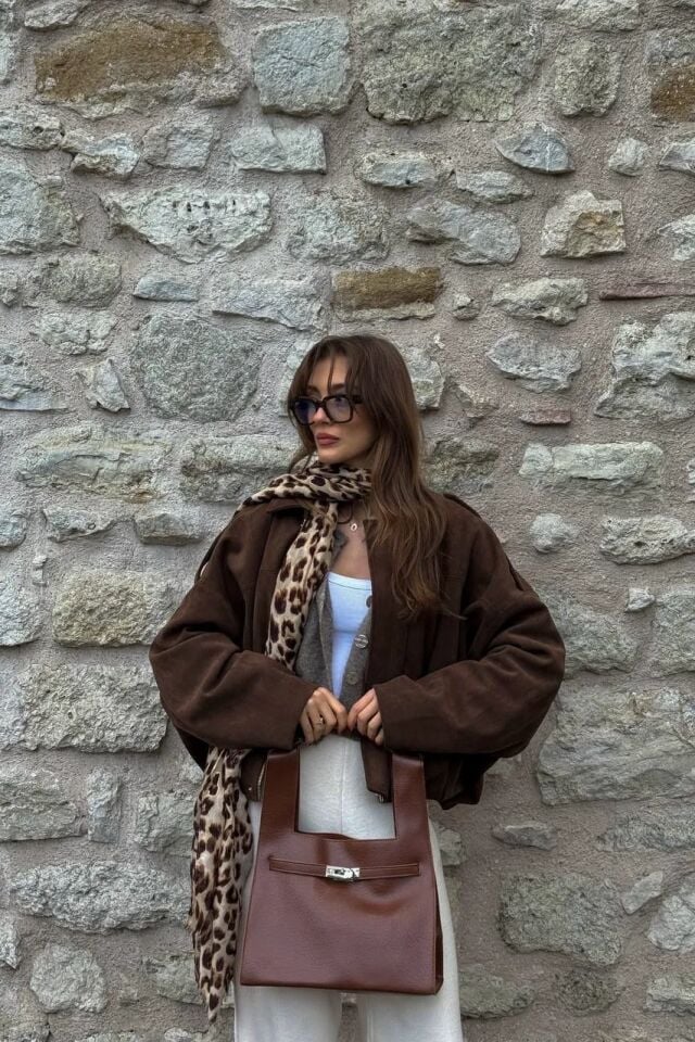 Vero El ve Omuz Çantası Taba