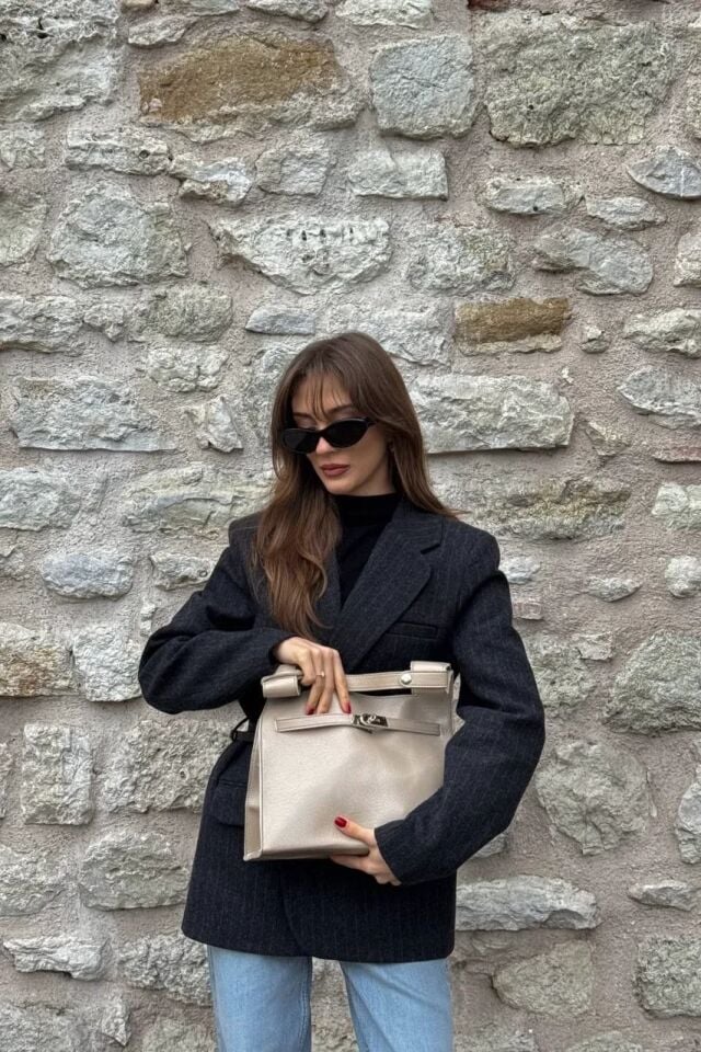 Vero El ve Omuz Çantası Bej