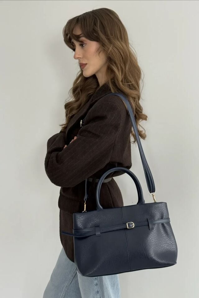 Chi El ve Omuz Çantası Lacivert