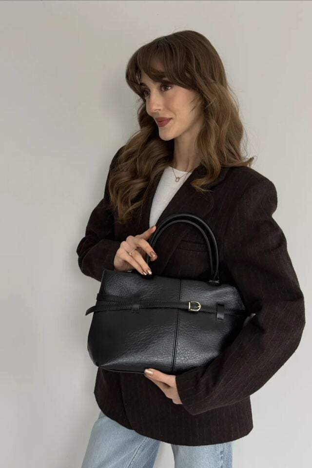 Chi El ve Omuz Çantası Siyah