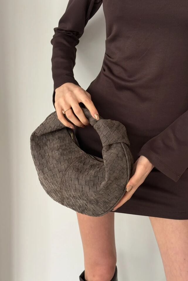 Ora El ve Omuz Çantası Kahverengi