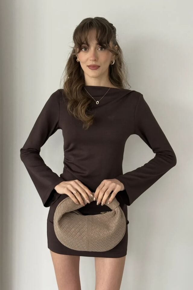 Ora El ve Omuz Çantası Vizon