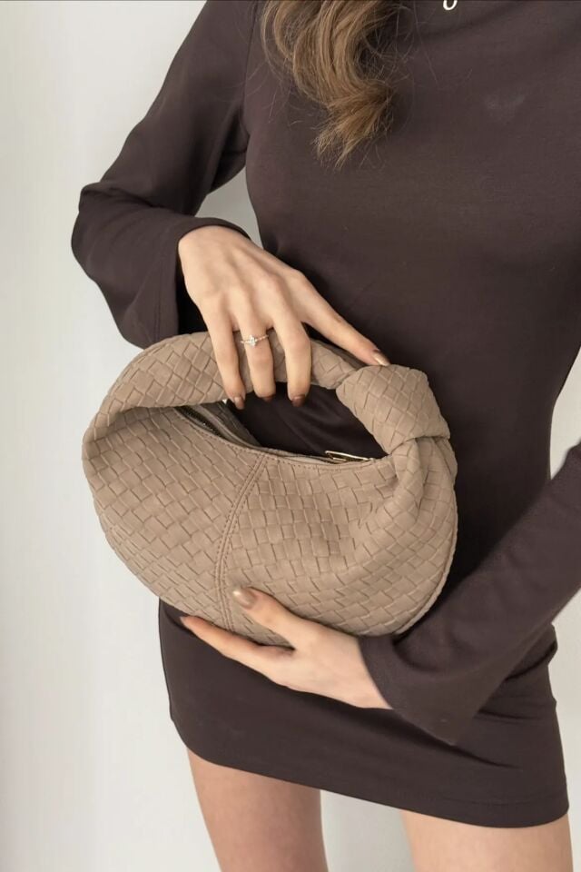 Ora El ve Omuz Çantası Vizon