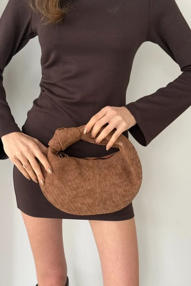 Ora El ve Omuz Çantası Taba