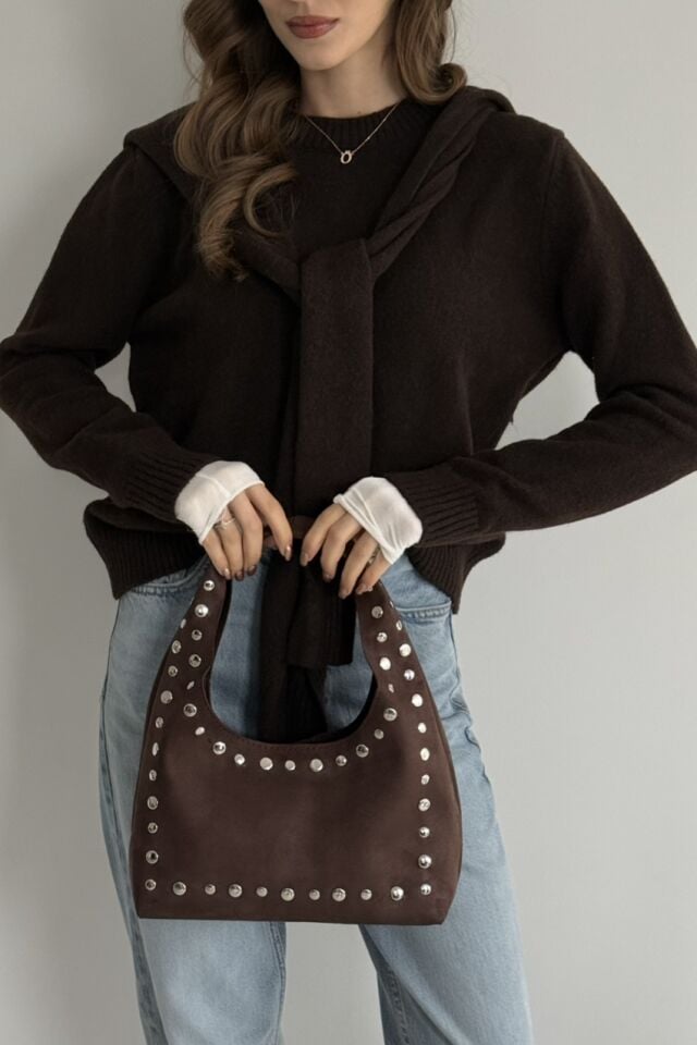 Reve El ve Omuz Çantası Kahverengi