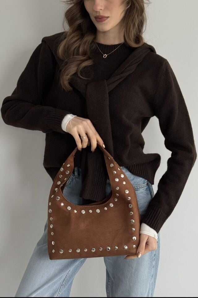 Reve El ve Omuz Çantası Taba