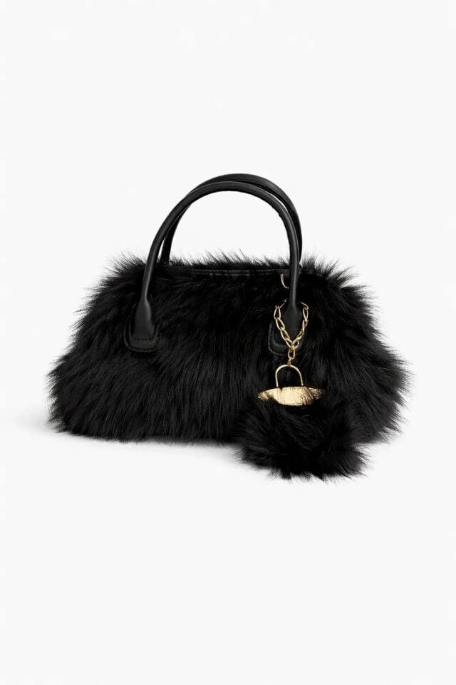 Lia El ve Omuz Çantası Siyah