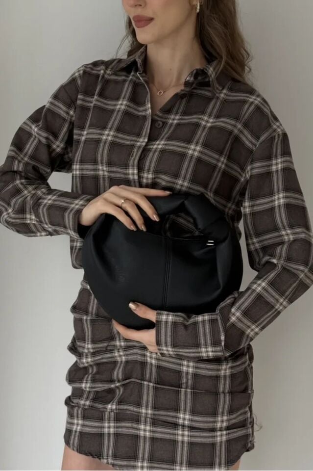 Uno El ve Omuz Çantası Siyah