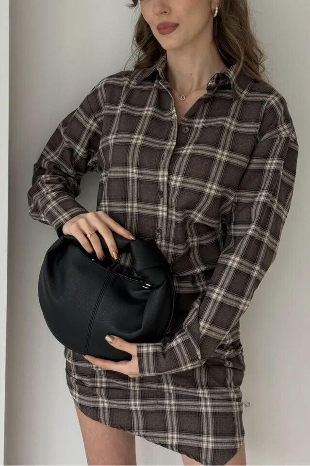 Uno El ve Omuz Çantası Siyah