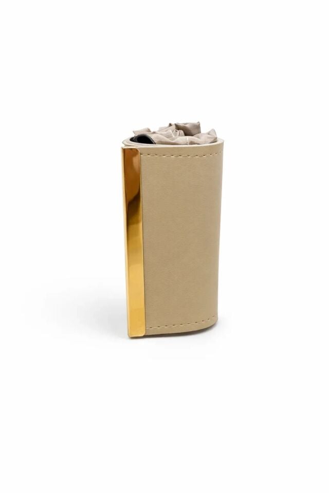 Gem Katlanabilir El ve Omuz Çantası Vizon